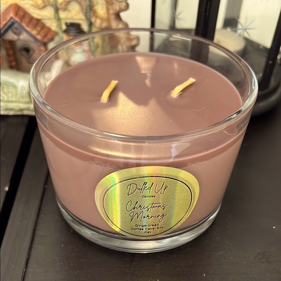 Christmas Morning Candle 16oz | Gingerbread Coffee Cake Soy Wax Candle - Picture 4 of 4